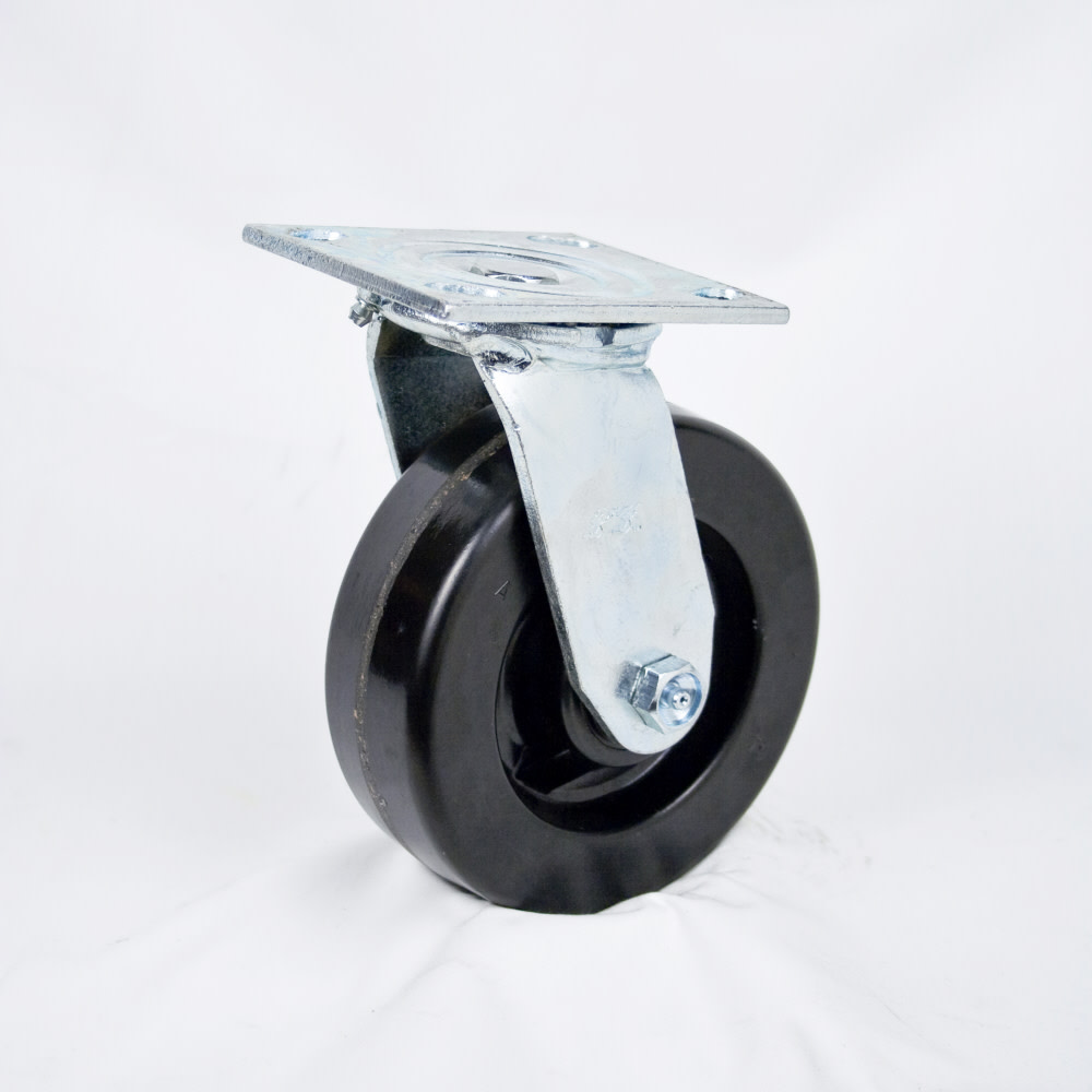 EZ Roll Casters 6 In. Phenolic Swivel Caster - Flockneti