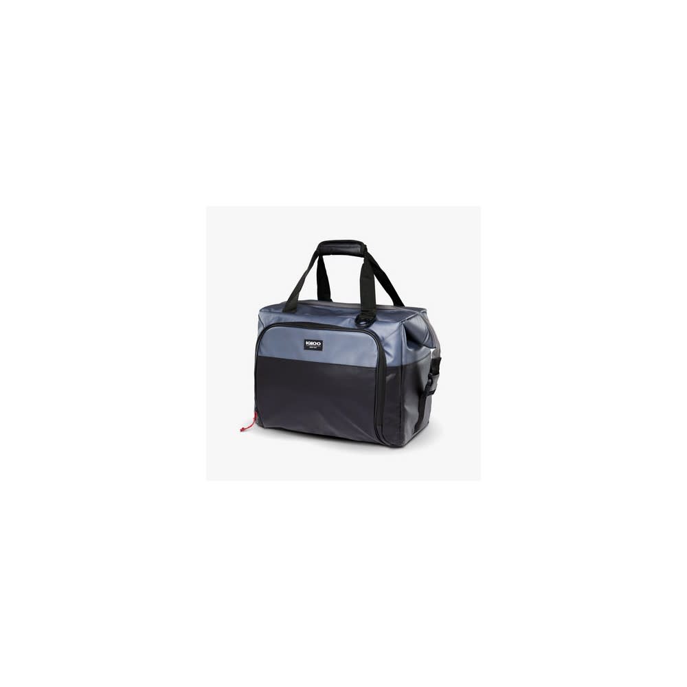 Igloo Snapdown Soft Cooler Tote Bag Gray/Black 36 Can - Flockneti