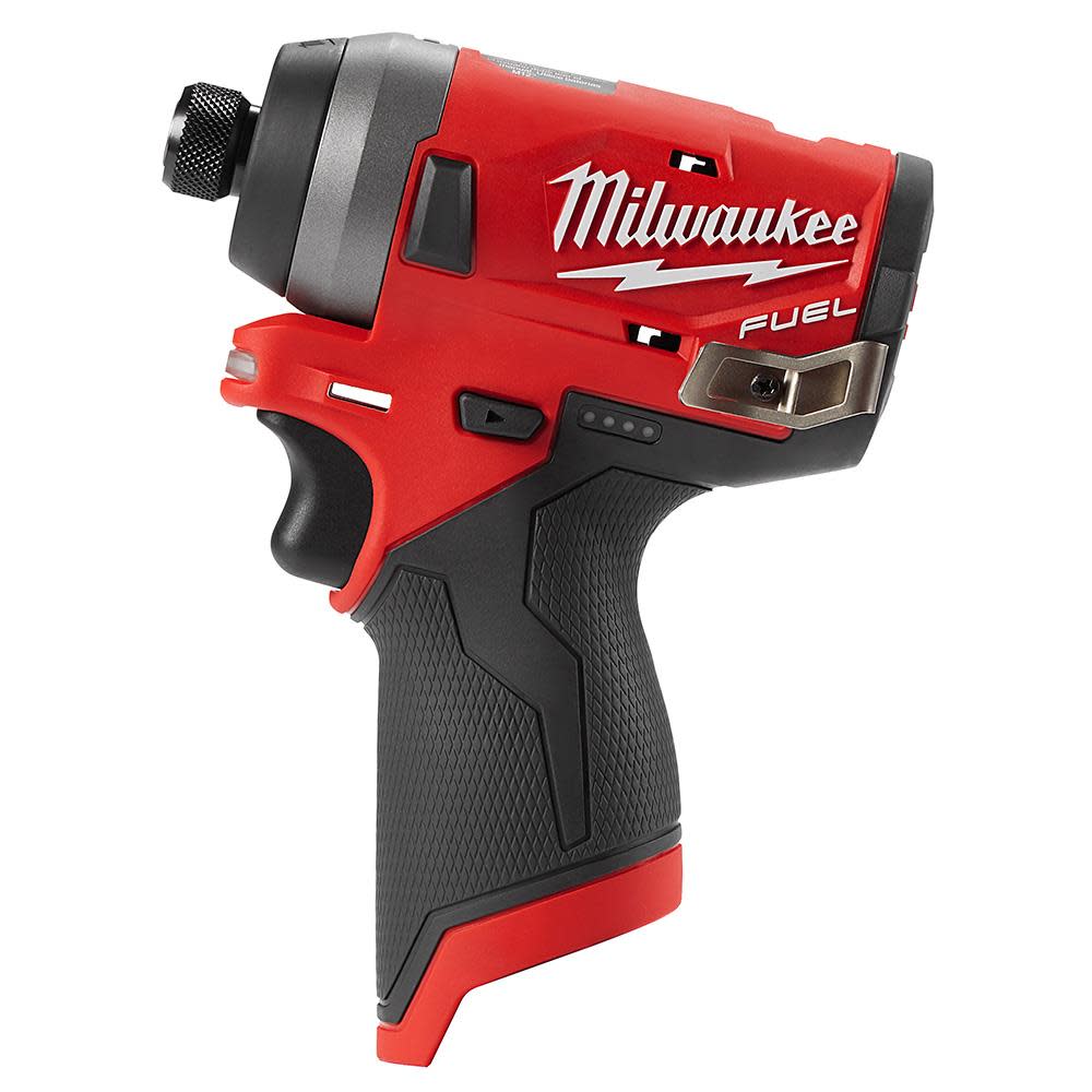 Milwaukee M12 FUEL 1/4 in. Hex Impact Driver - Flockneti