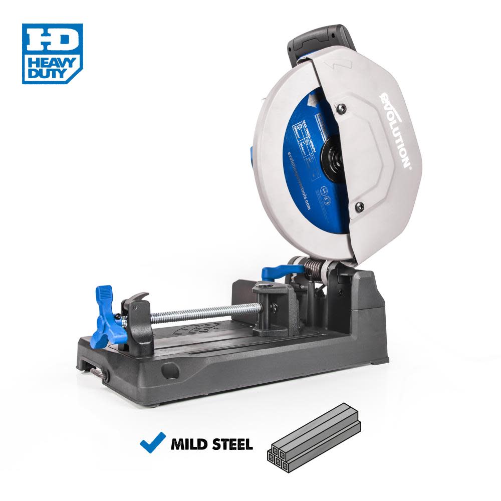 Evolution Power Tools 15 in Metal Cutting Chop Saw - Flockneti