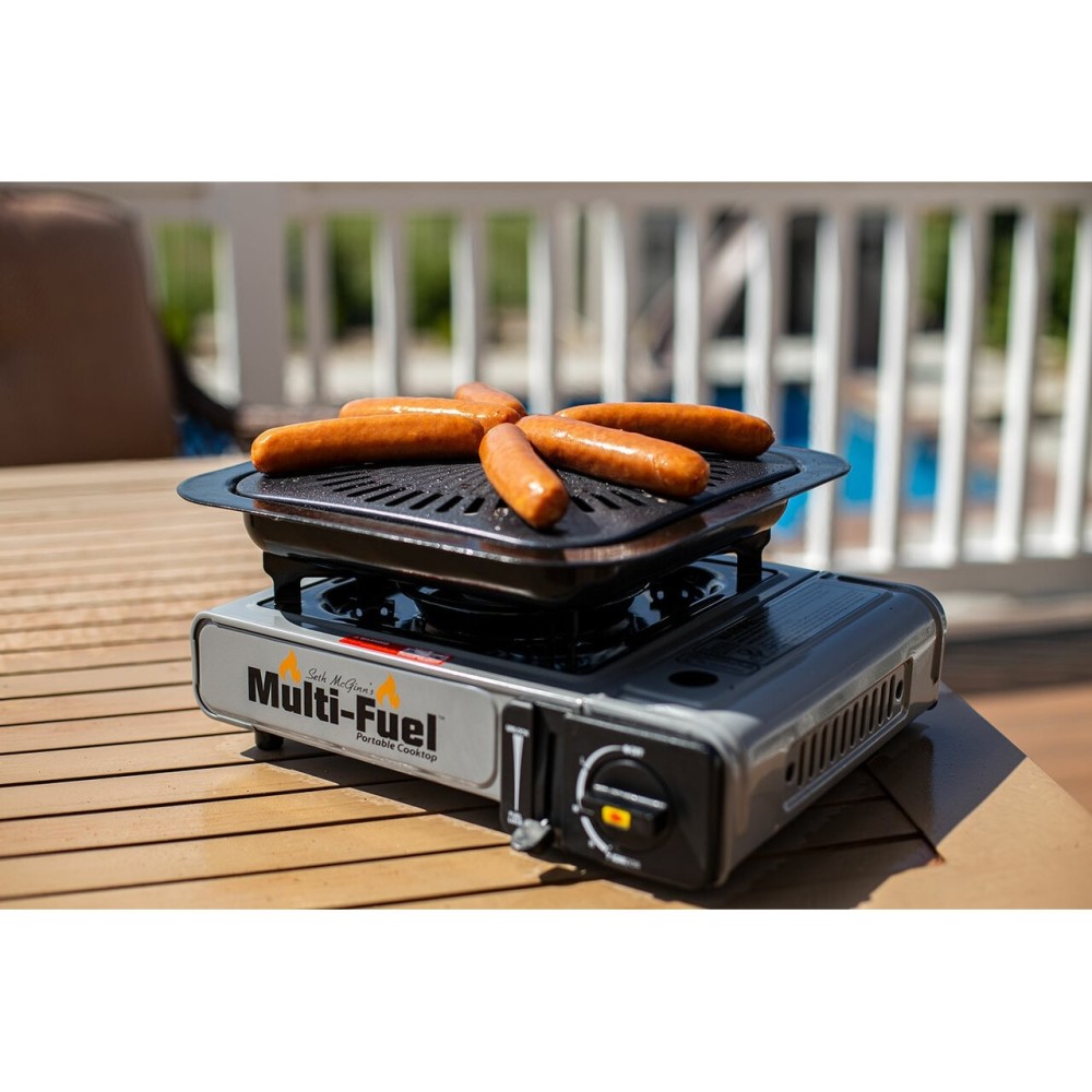 Cancooker Black Portable Conversion Grill - Flockneti