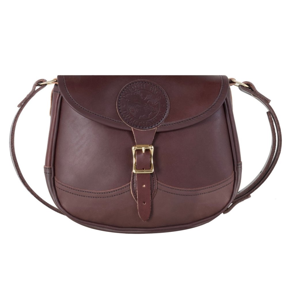 Duluth Pack 3 Liter Capacity Brown Leather Conceal & Carry Shell Purse - Flockneti