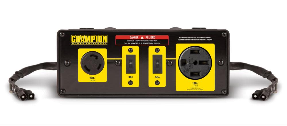 Champion Power Equipment 50-Amp RV Ready Parallel Kit for Linking Two 2800-Watt or Higher Inverter Generators - Flockneti
