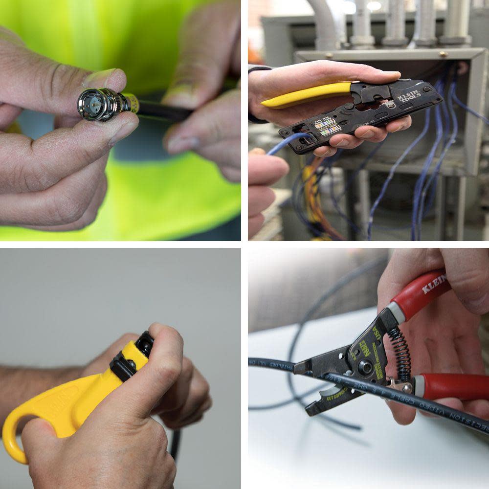 Klein Tools VDV ProTech Data & Coaxial Kit - Flockneti