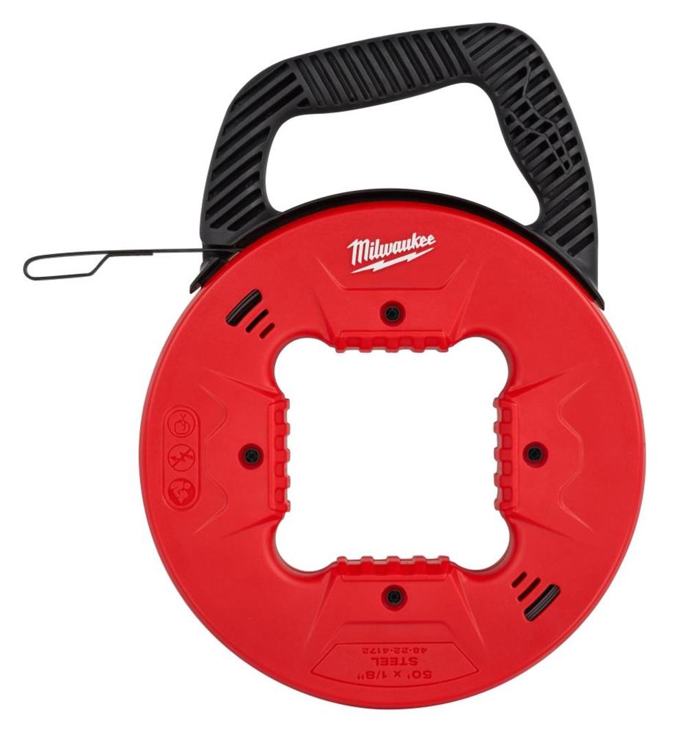 Milwaukee 50 Ft. 1/8 in. Steel Fish Tape - Flockneti