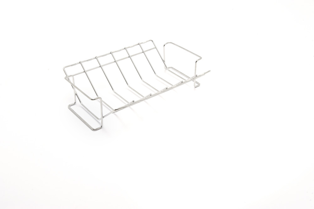 Broil King Stainless Steel Reversible Rib/Skewer Rack - Flockneti