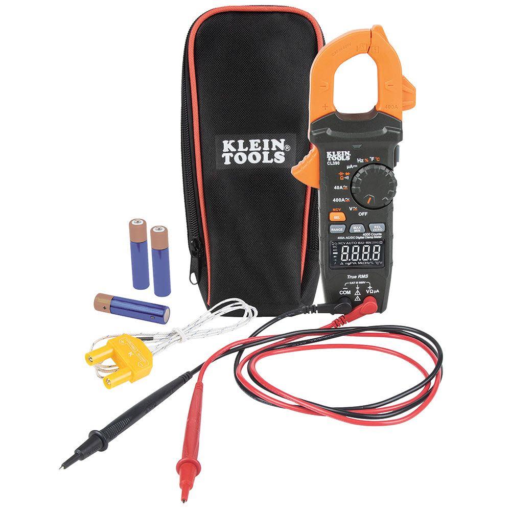 Klein Tools AC/DC Digital Clamp Meter - Flockneti