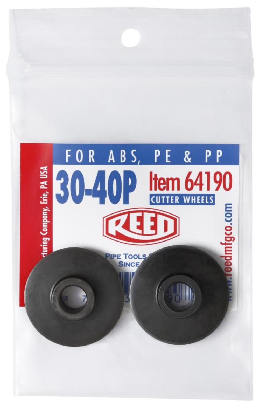 Reed Mfg Cutter Wheel for ABS/PE/PP 2pk - Flockneti