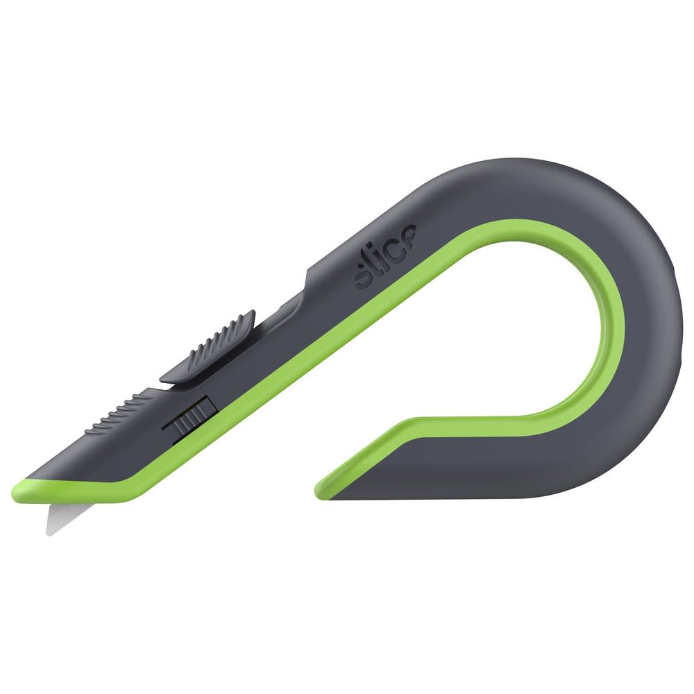 Slice Box Cutter Auto Retractable Zirconium Oxide Blade - Flockneti