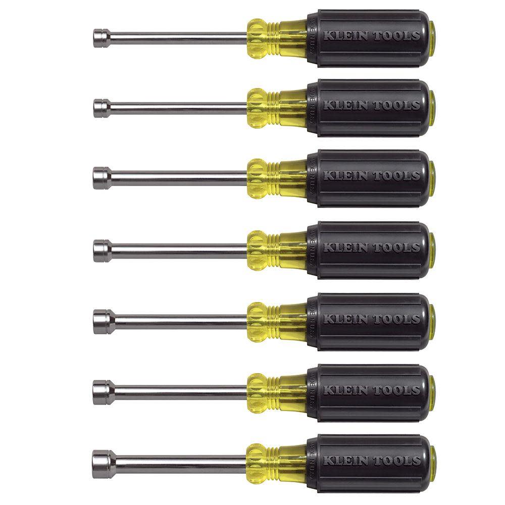 Klein Tools Metric Nut Driver Set 3″ Shaft 7 Pc - Flockneti