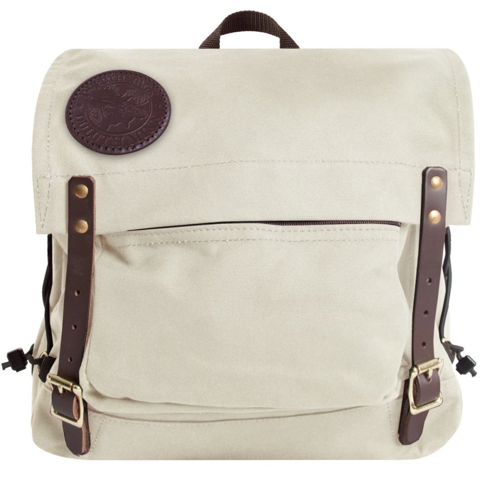 Duluth Pack 17 Liter Capacity Natural Canvas Front Portage Pack - Flockneti