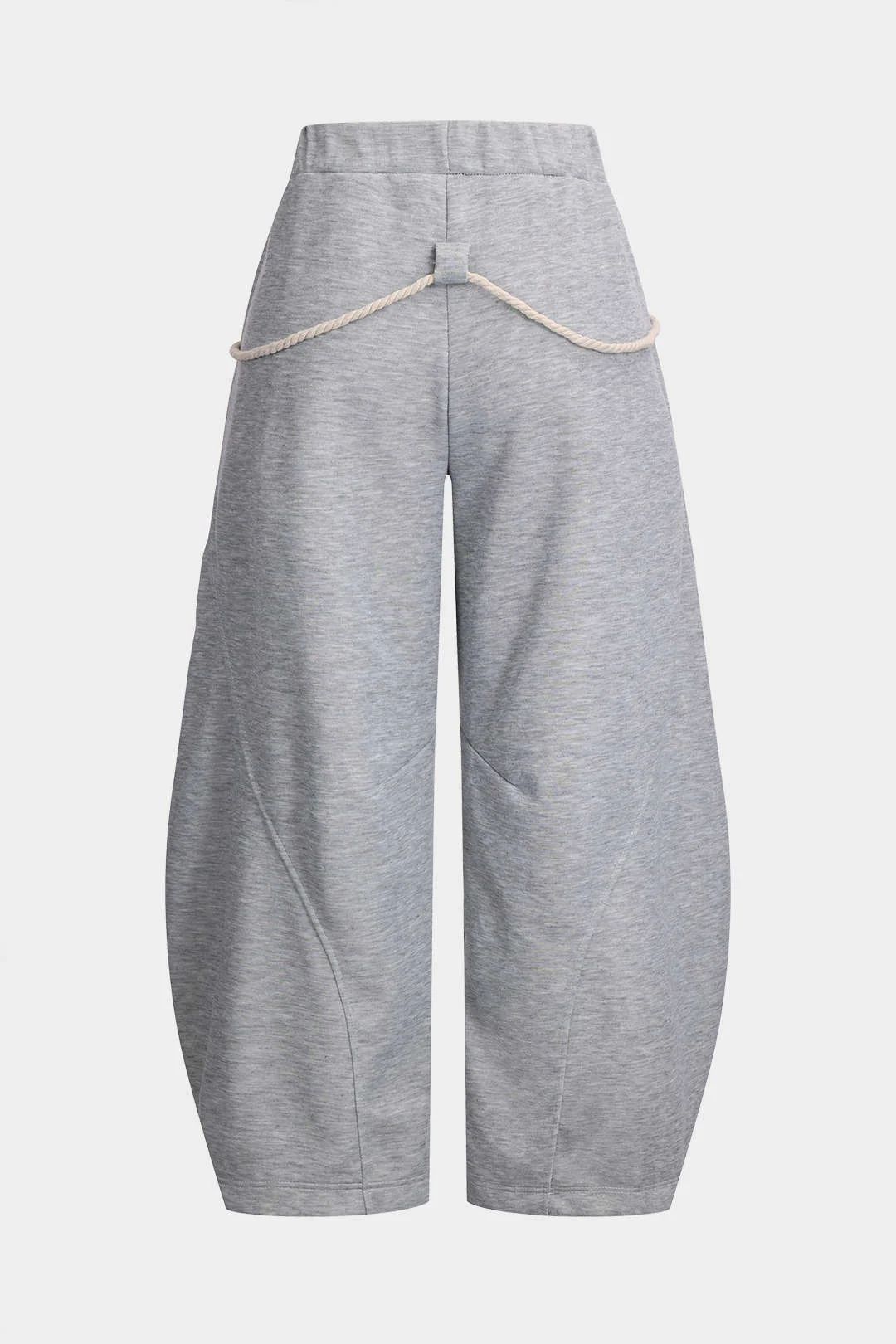 Drawstring Wide Leg Trousers - Flockneti