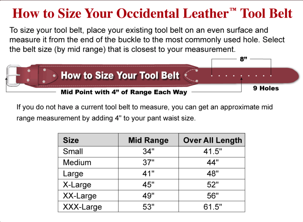 Occidental Leather Heritage FatLip Tool Bag Set - Flockneti