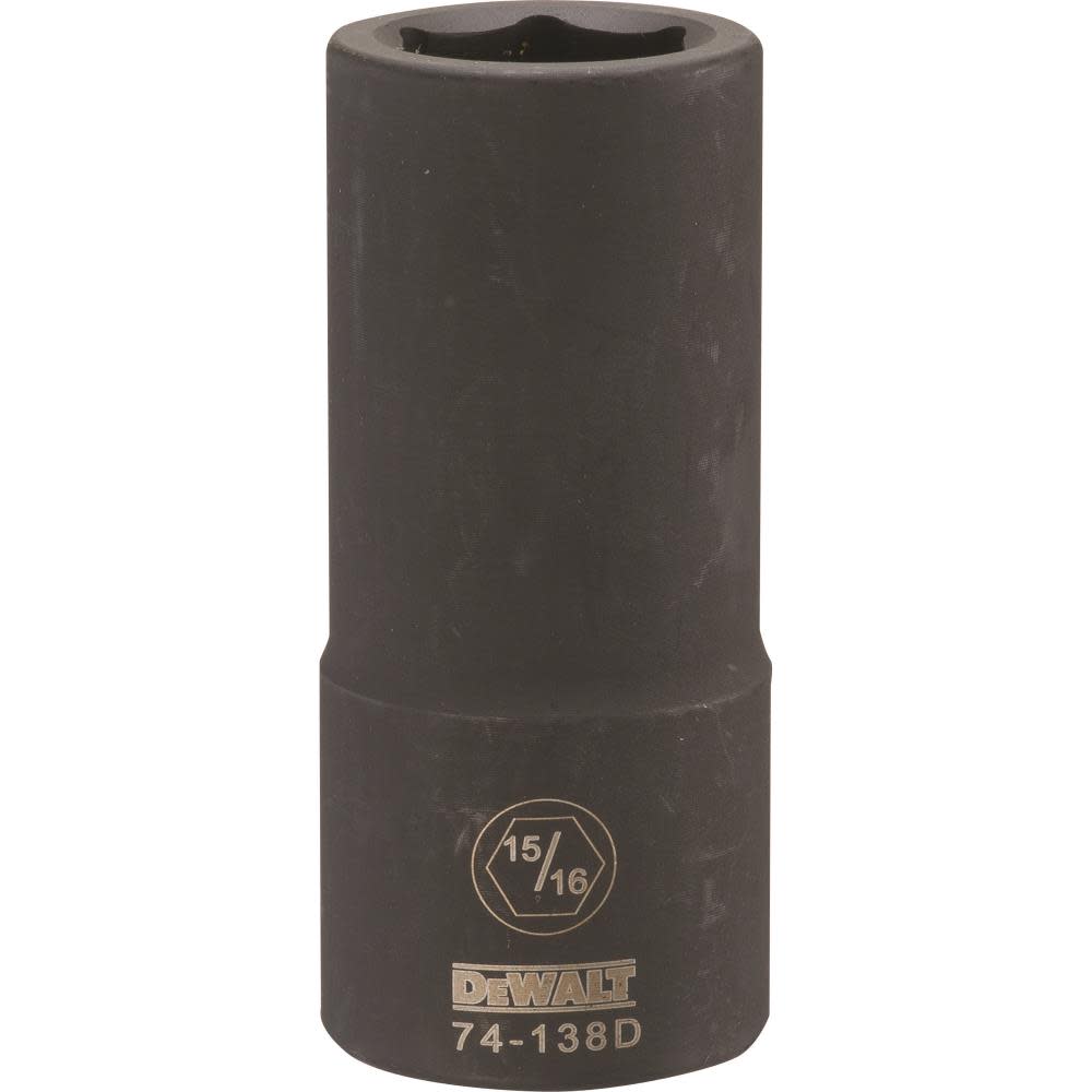 DEWALT 3/4 Drive X 15/16 6PT Deep Impact Socket - Flockneti