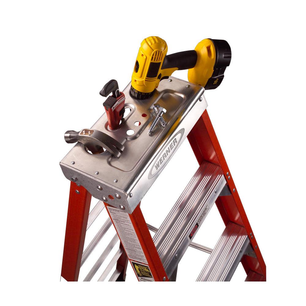 Werner 12 Ft. Type IAA Fiberglass Step Ladder - Flockneti