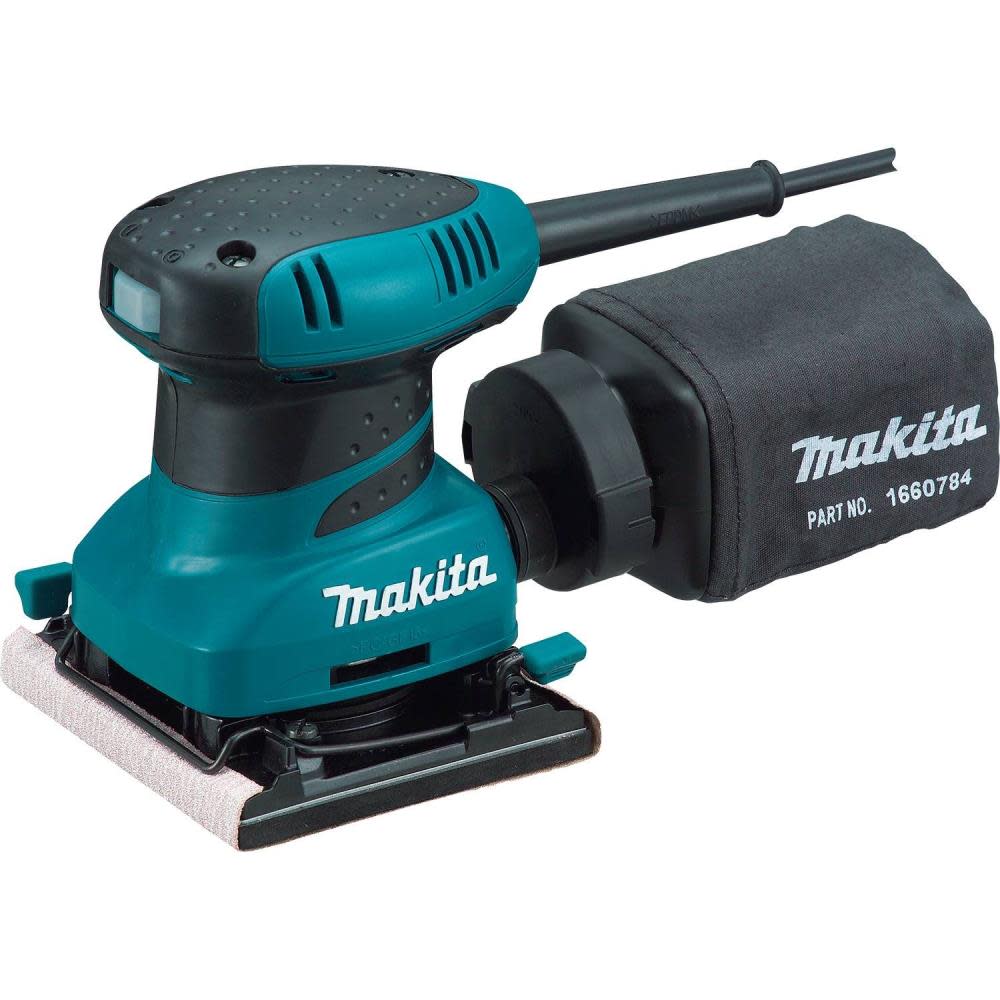 Makita 1/4 In. Sheet Finishing Sander with Case - Flockneti