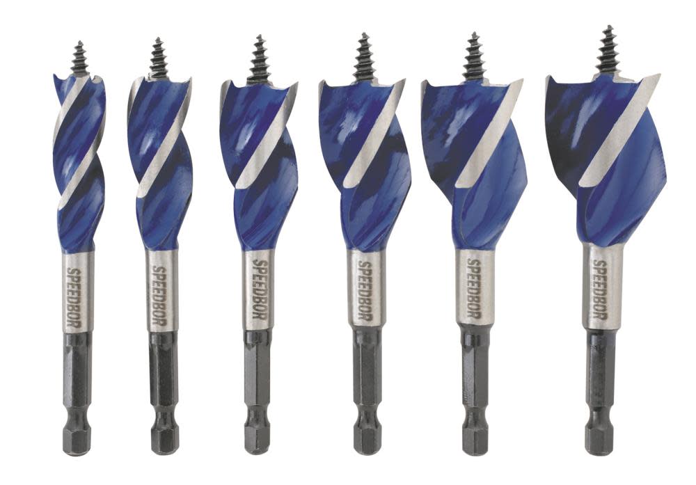 Irwin 4″ Drill Bit Set 6pc - Flockneti