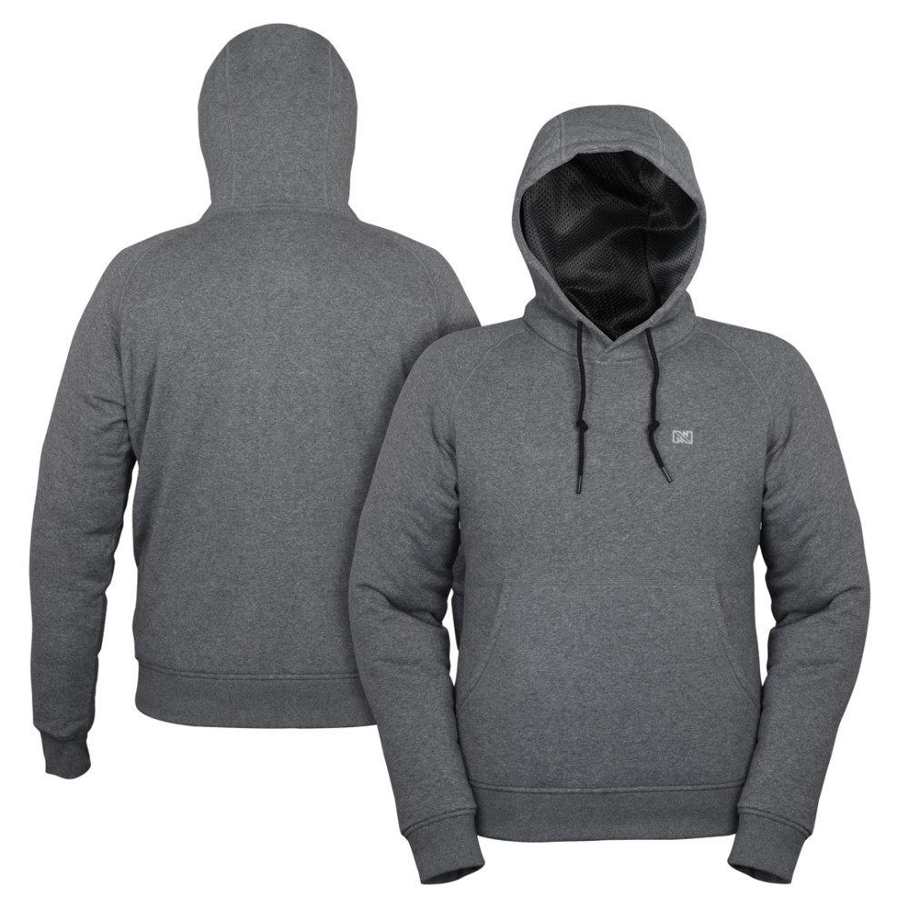 Mobile Warming Phase Heated Hoodie Sweatshirt 12 Volt Mens Grey Medium - Flockneti