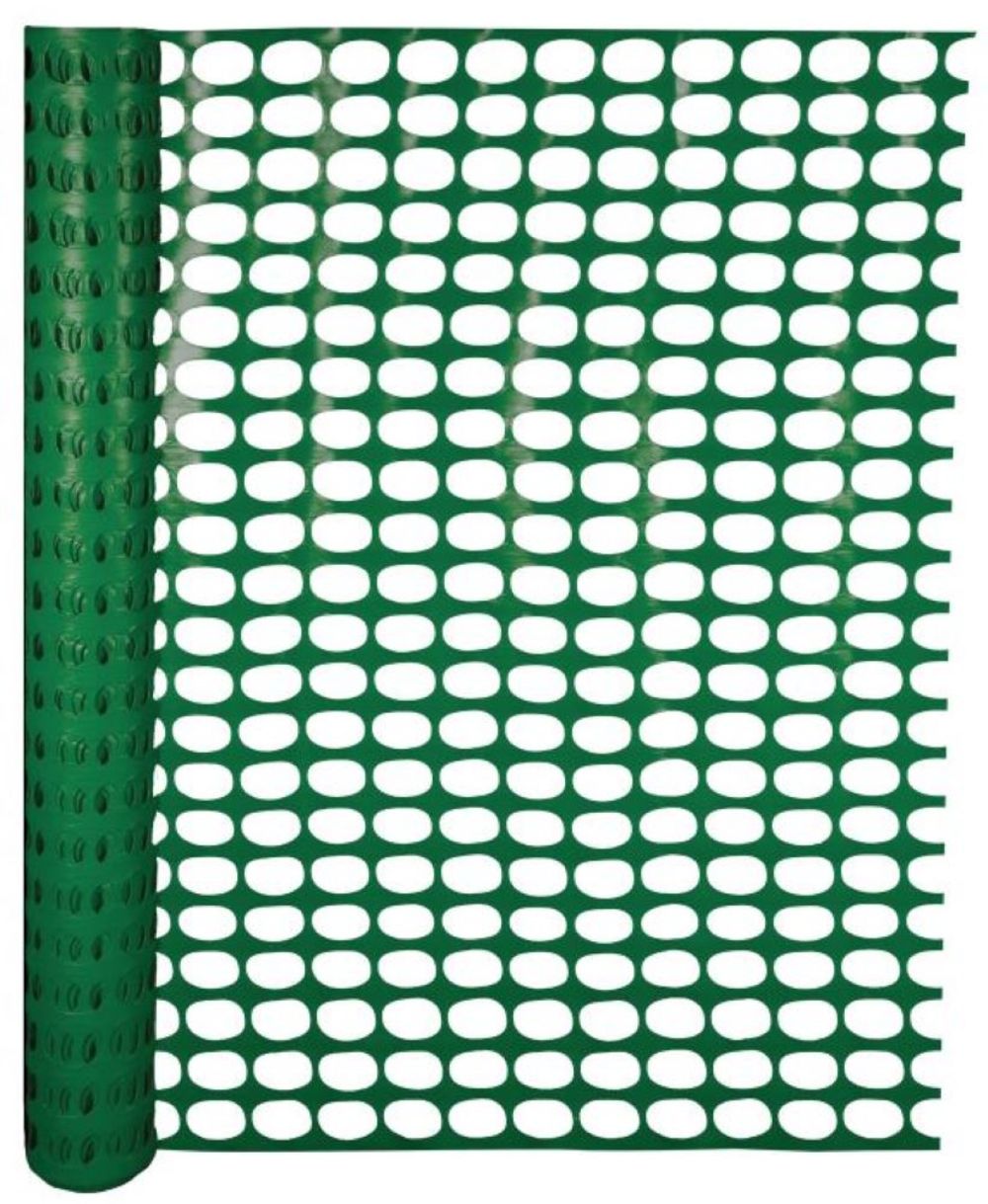Mutual Industries Snow Fence Heavy Duty Green 4′ x 100′ - Flockneti