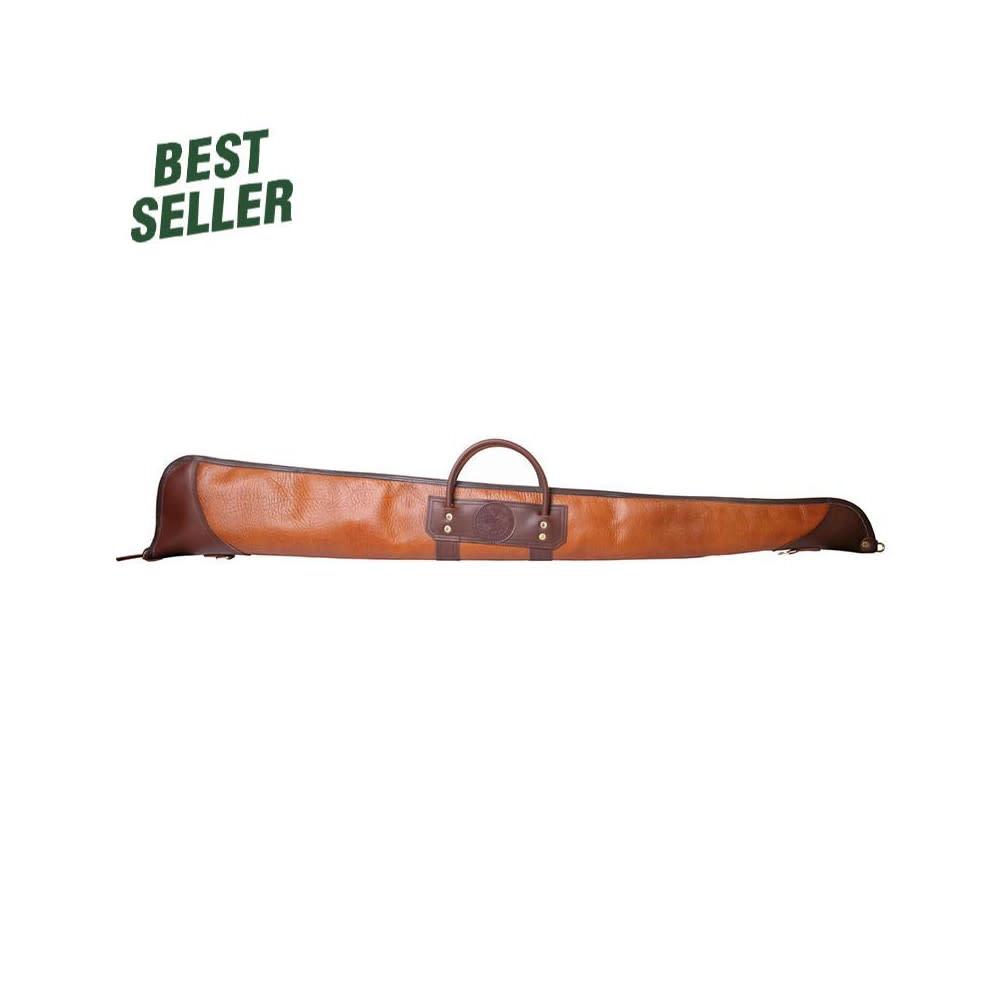 Duluth Pack 49 In. L Brown Trim Bison Leather Shotgun Case - Flockneti