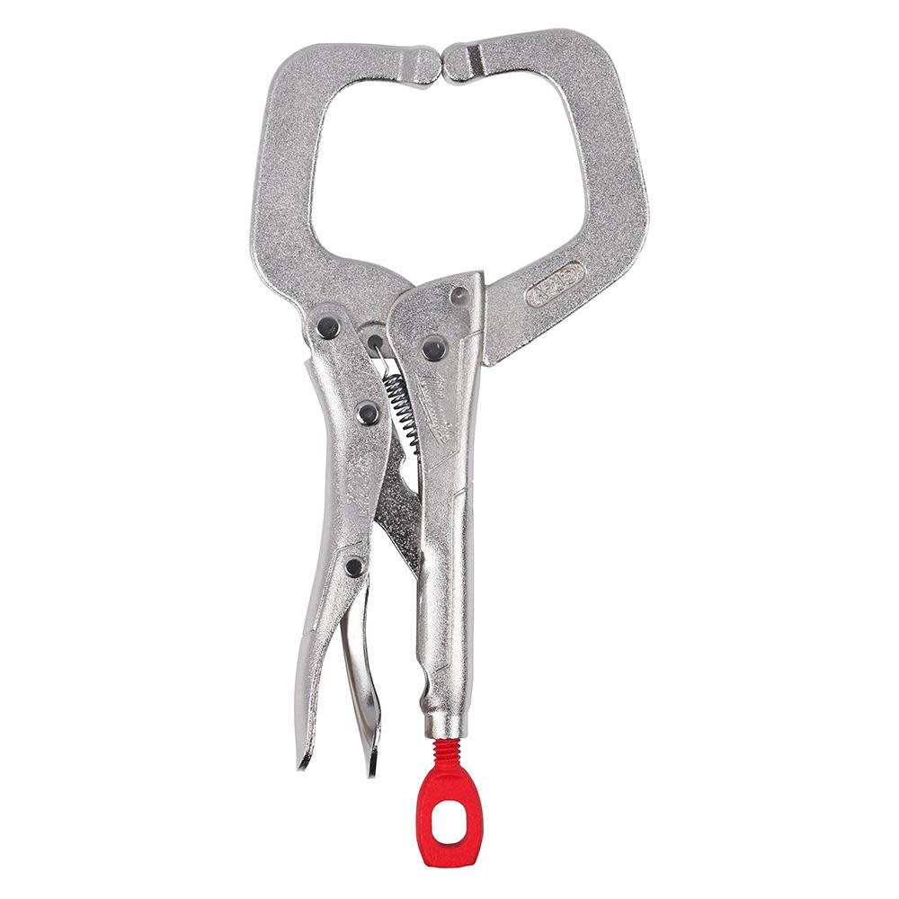 Milwaukee 6 in. TORQUE LOCK Locking C-Clamp With Regular Jaws - Flockneti