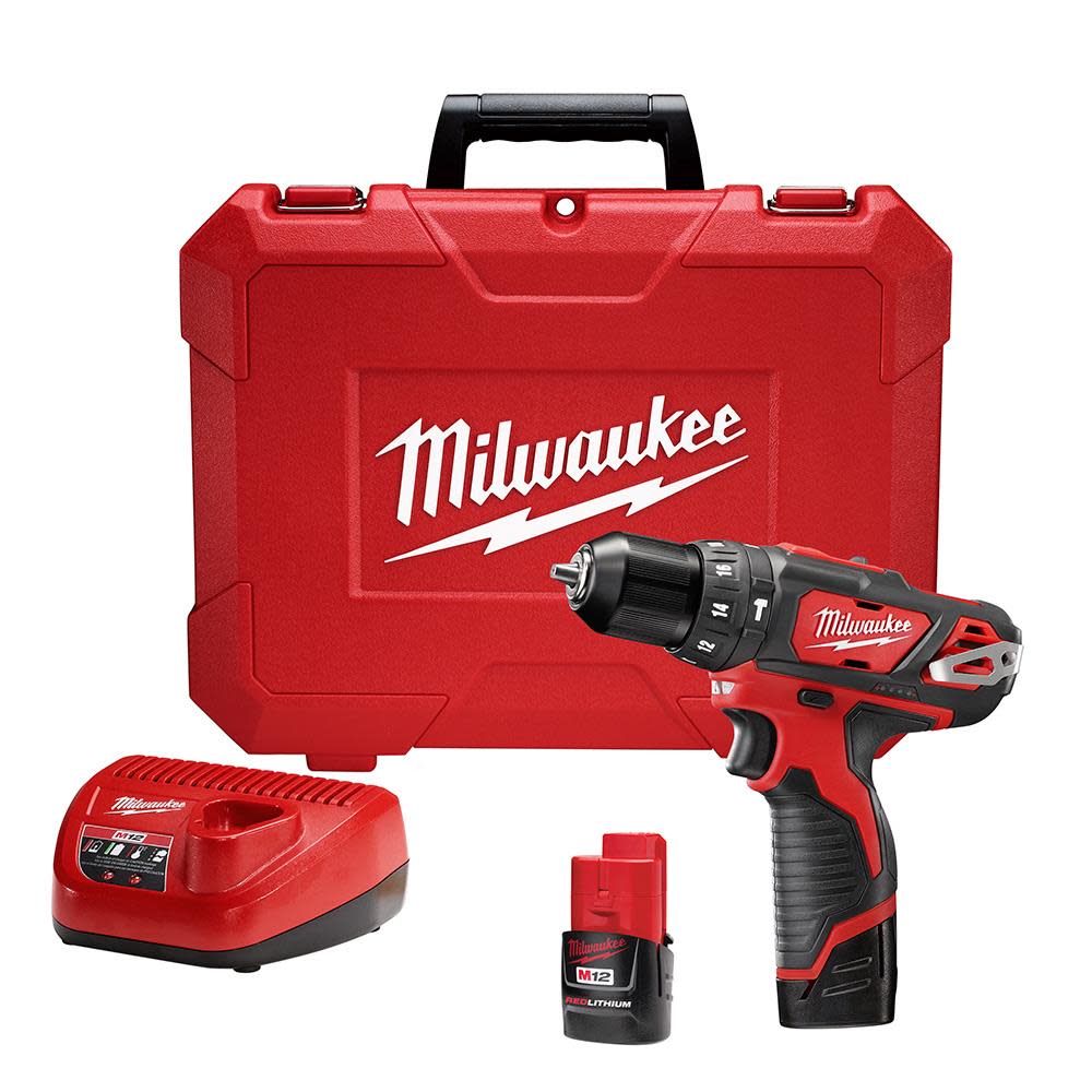 Milwaukee M12 3/8 in. Hammer Drill/Driver - Flockneti
