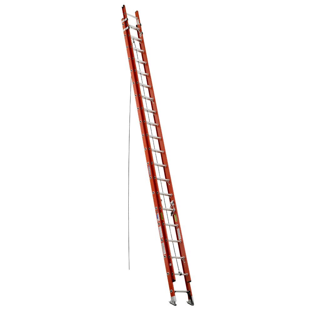 Werner 40 Ft. Type IA Fiberglass Extension Ladder - Flockneti