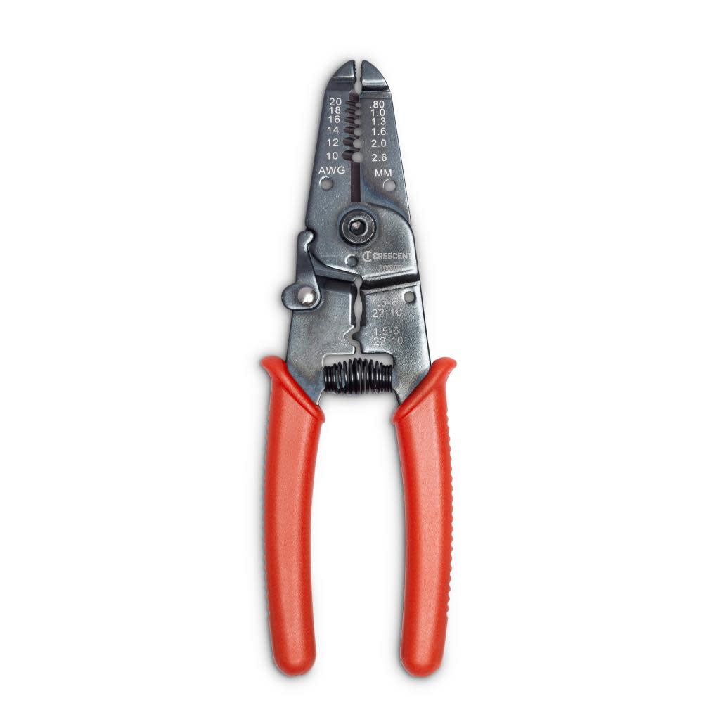 Crescent Plier 7″ Wire Stripper Dipped Grip - Flockneti