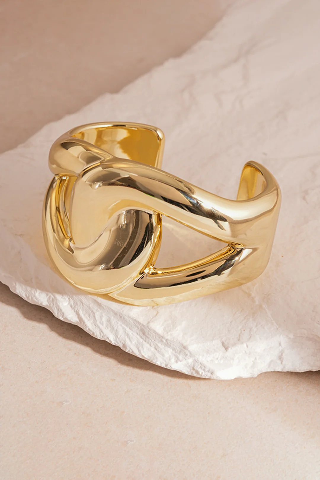Irregular Open Bracelet - Flockneti