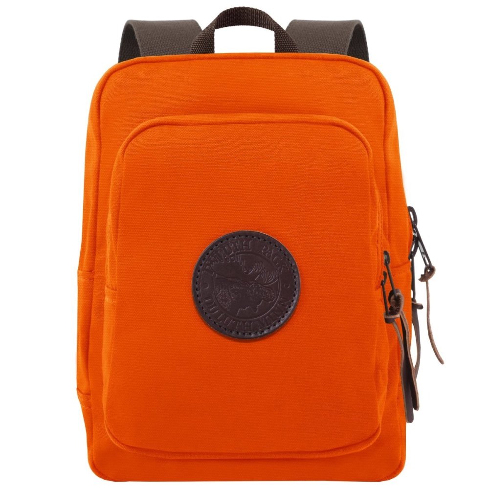 Duluth Pack 9 Liter Capacity Orange Small Standard Backpack - Flockneti