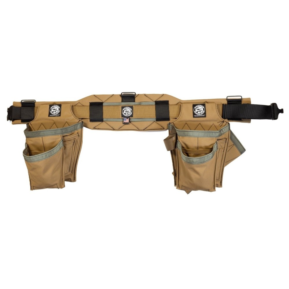 Occidental Leather Badger Trimmer Toolbelt Set Sawdust Sage Medium - Flockneti
