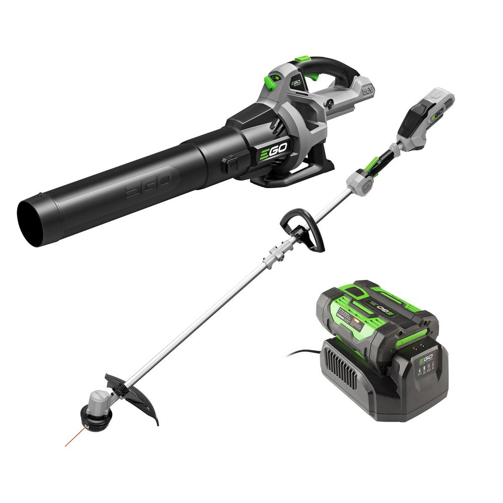 EGO POWER+ 15″ String Trimmer & 530CFM Blower Combo Kit - Flockneti