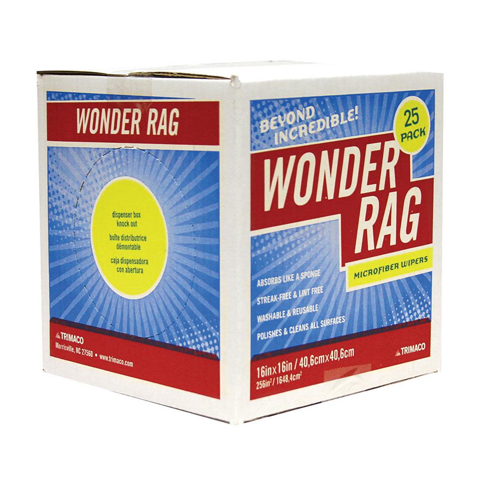 16 in. x 16 in. Wonder Rag Dispenser Box (25-Pack) - Flockneti