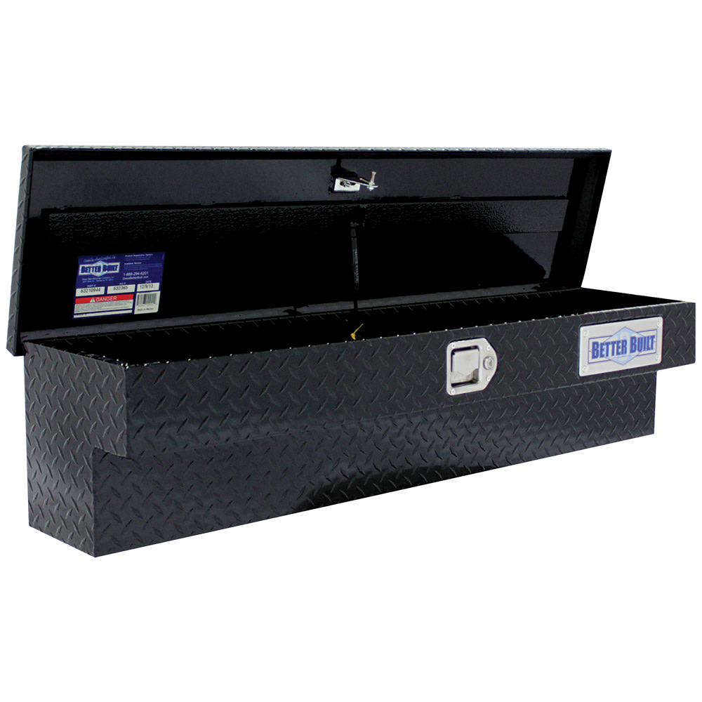 Better Built 48″ Crown Lo-Side Truck Tool Box GLOSS BLACK - Flockneti