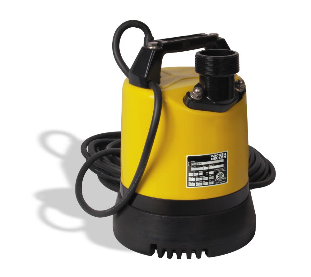 Wacker Neuson PSG2 500 Low Level Pump - Flockneti