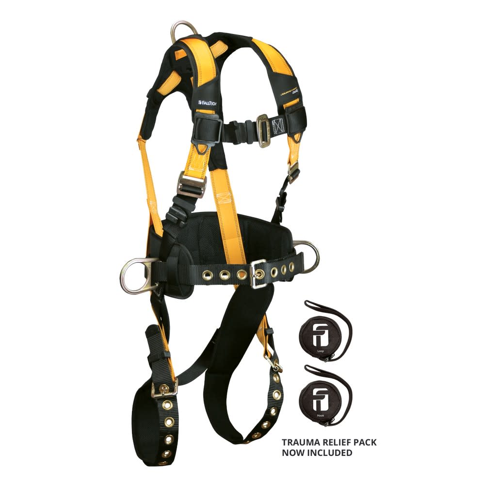 Falltech Journeyman Flex Steel 3D Construction Harness 3X - Flockneti