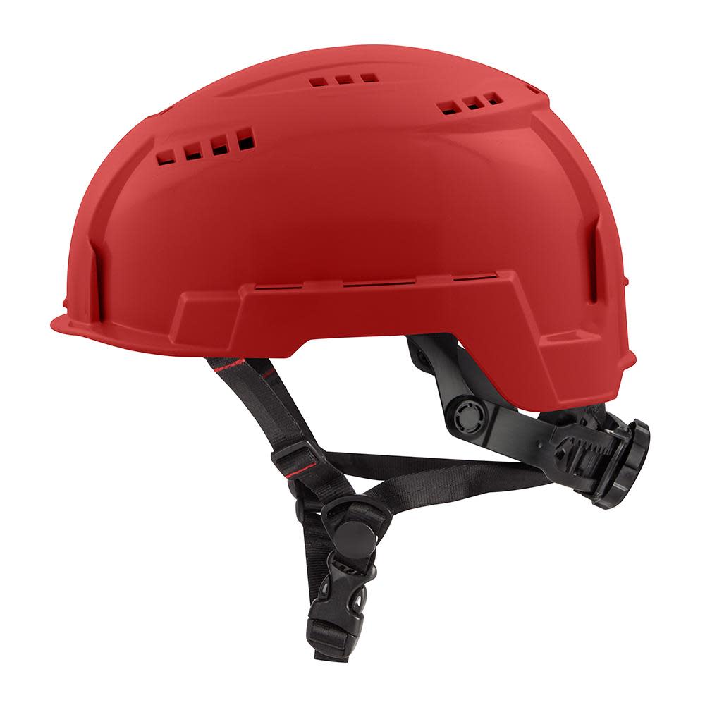 Milwaukee Red Vented Helmet with BOLT Class C - Flockneti