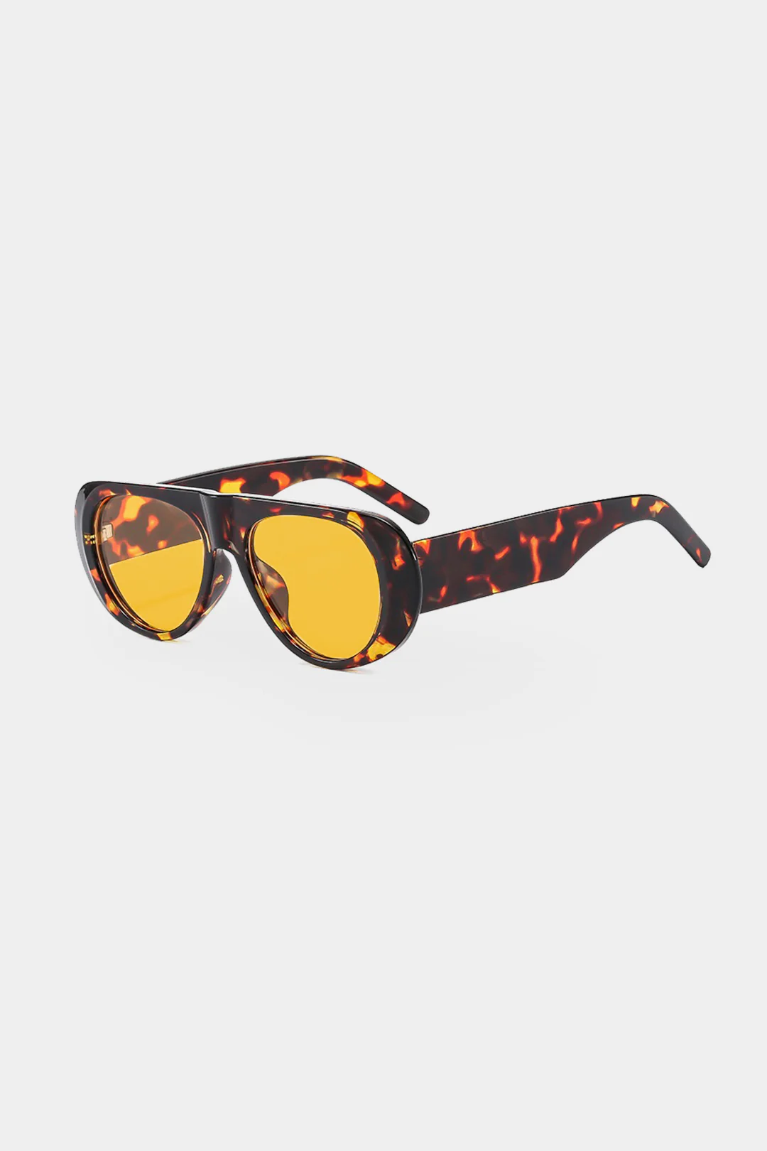 Oval Frame Sunglasses - Flockneti