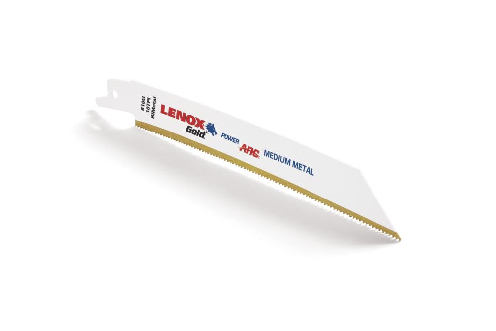 Lenox 5-Pack 6-in 18-TPI Bi-Metal Reciprocating Saw Blades - Flockneti