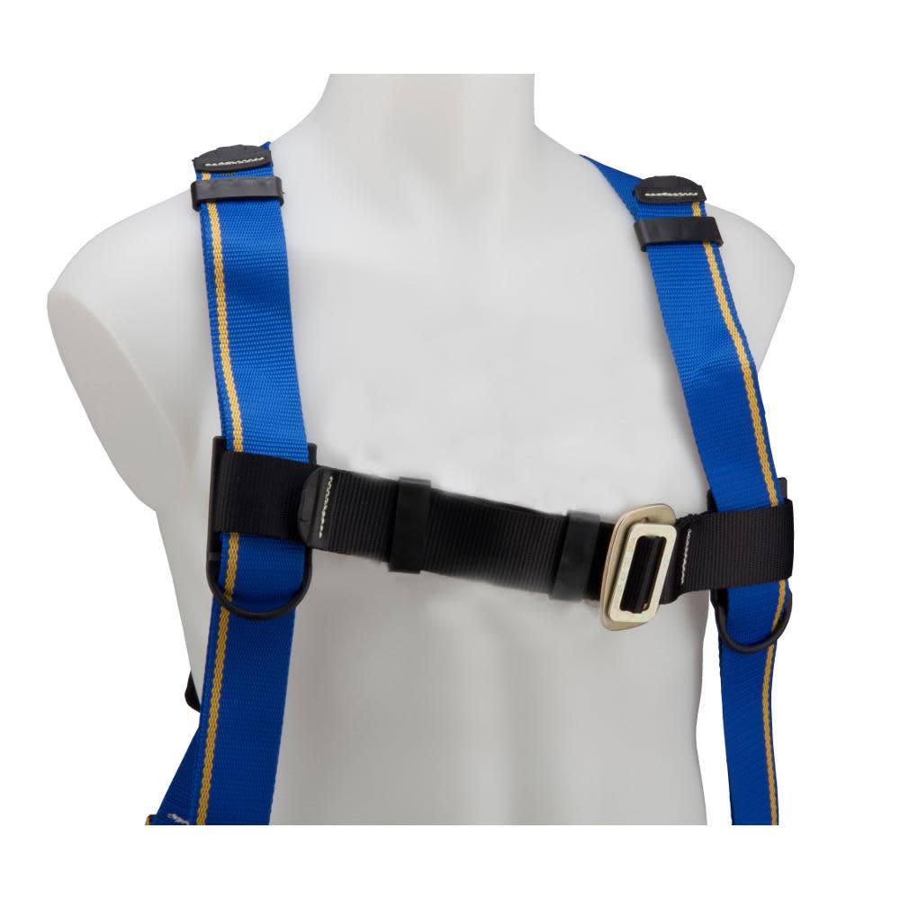 Werner Blue Armor Standard (1 D Ring) Harness (M/L) Fall Protection Equipment - Flockneti