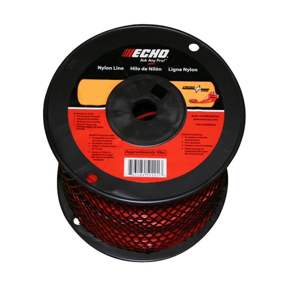 Echo 3 Lb. .105 Cross-Fire Trimmer Line - Flockneti