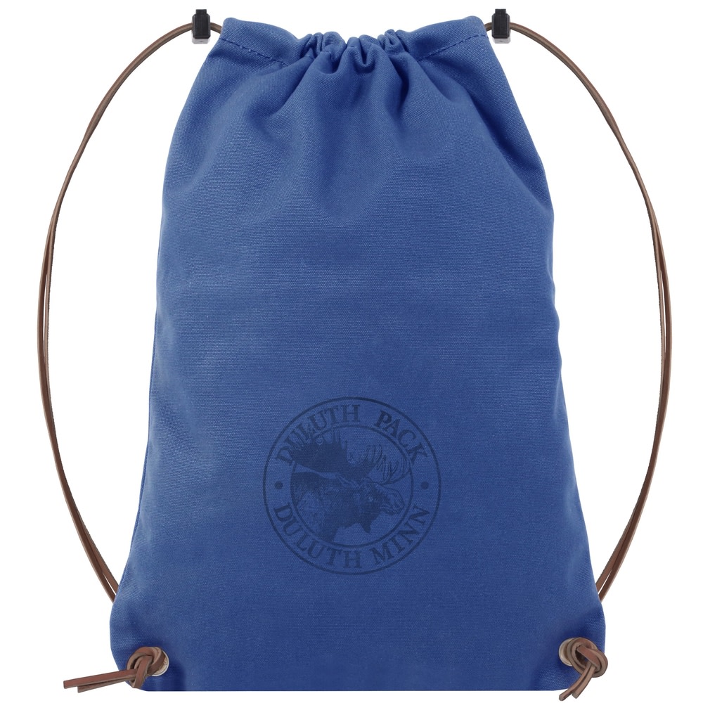 Duluth Pack Drawstring Backpack – Royal Blue - Flockneti