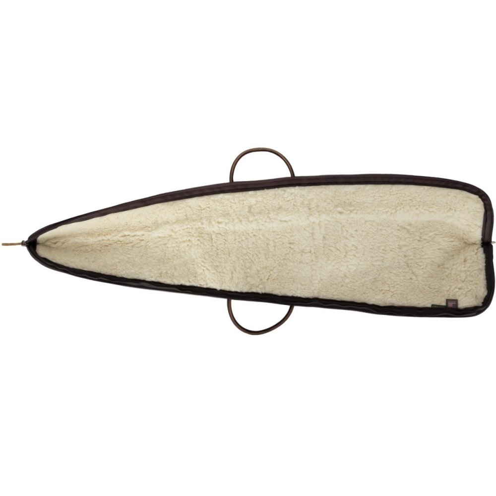 Duluth Pack 43 In. L Brown Pebbled Leather Shotgun Case Without Scope - Flockneti