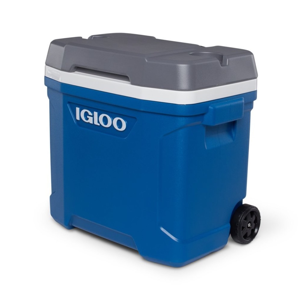 Igloo Latitude 30 Roller Hard Cooler Indigo Blue/Meteorite 30qt - Flockneti