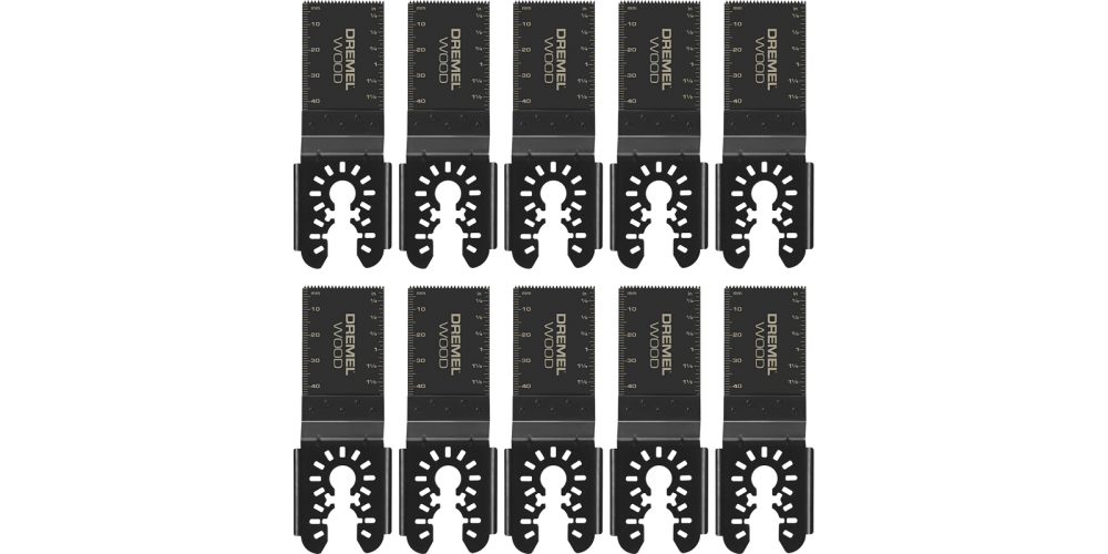 Dremel Universal Dual Interface Wood Flush Cut Blade 10pc - Flockneti