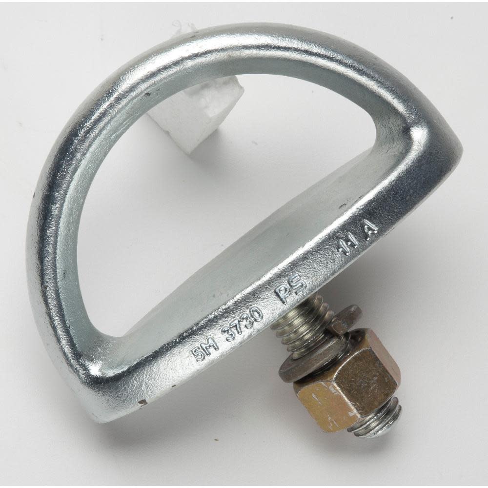 Steel D-Bolt Anchor, Integrated Bolt, Washer, Nut - Flockneti