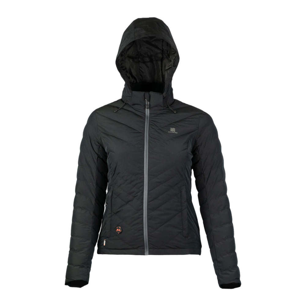 Mobile Warming 7.4V Crest Heated Jacket Womens Black XS - Flockneti