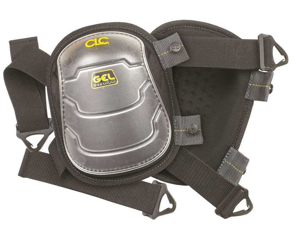 CLC Gel-Tek Swivel Cap Kneepads - Flockneti