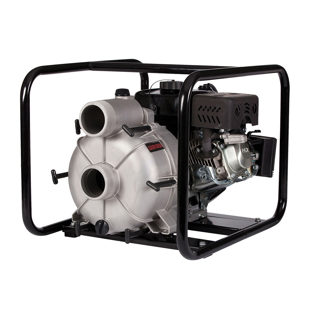 Red Lion Engine Driven Aluminum Trash Pump 208cc 3″ Intake/Discharge - Flockneti