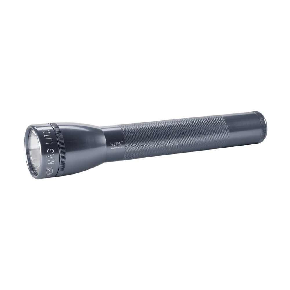 Maglite Flashlight ML25LT 173 Lumens Gray LED 2 Cell C - Flockneti